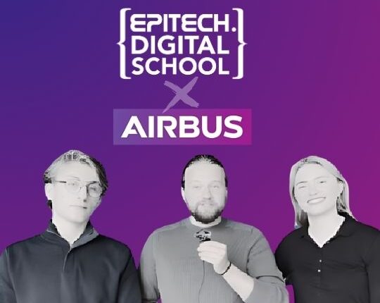 Compétition Airbus : Top 6 international pour Epitech Digital School