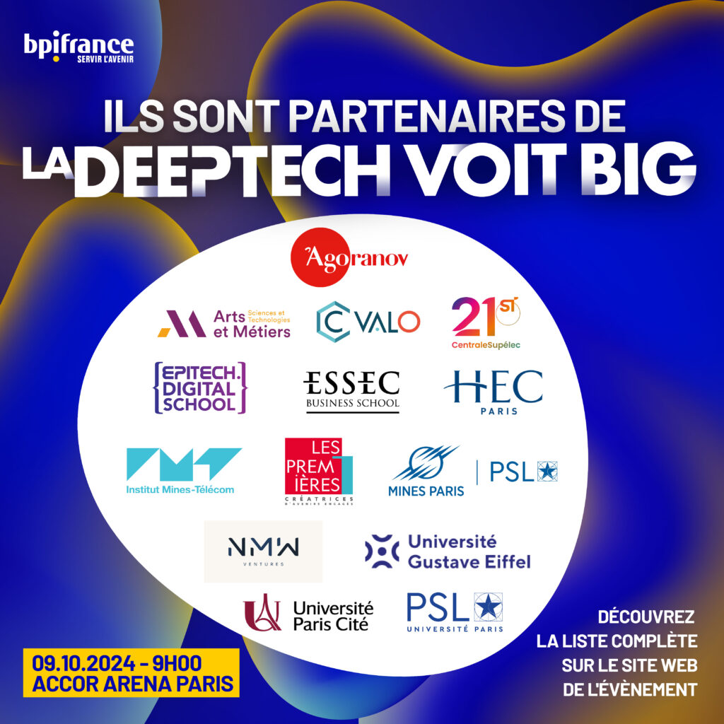 Accor Arena Paris Epitech Digital School au Deeptech voit big avec BPI France