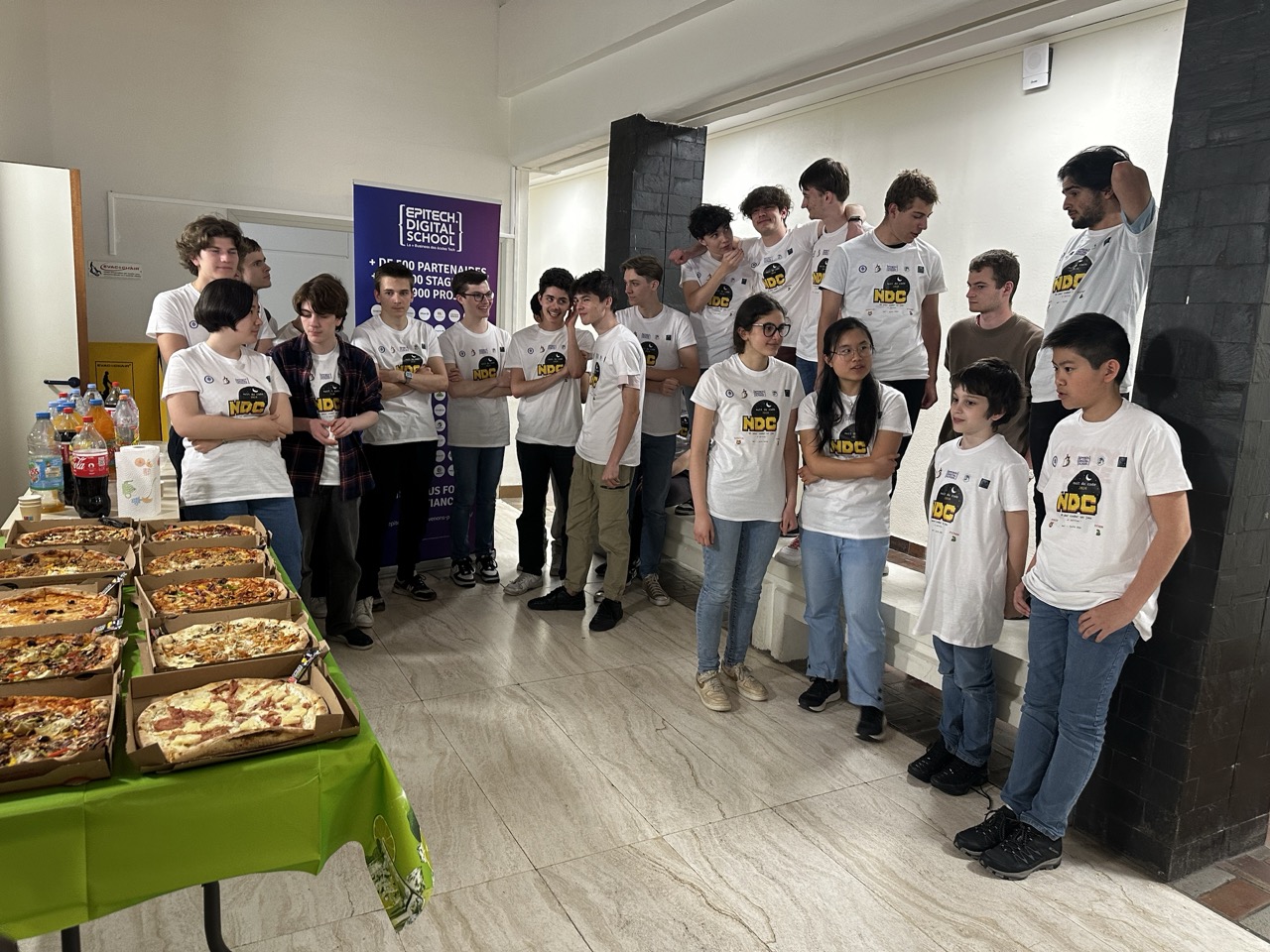 Lycéens réunis pour La Nuit du Code à Albert de Mun Nogent-sur-Marne avec Epitech Digital School